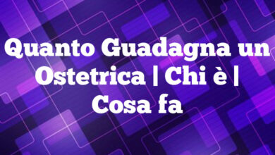 Quanto Guadagna un Ostetrica| Chi è | Cosa fa Quanto Guadagna un Ostetrica
| Chi è | Cosa fa