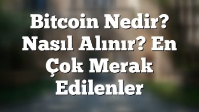 Bitcoin Nedir? Nasıl Alınır? En Çok Merak Edilenler