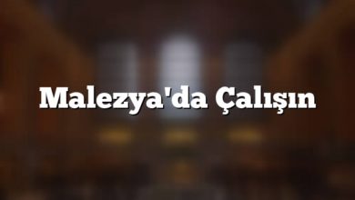 Malezya'da Çalışın