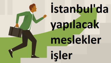 istanbul'da yapılacak meslekler